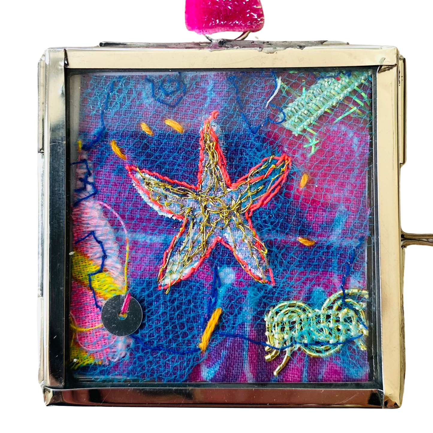Mini Textile Star Frame - 8