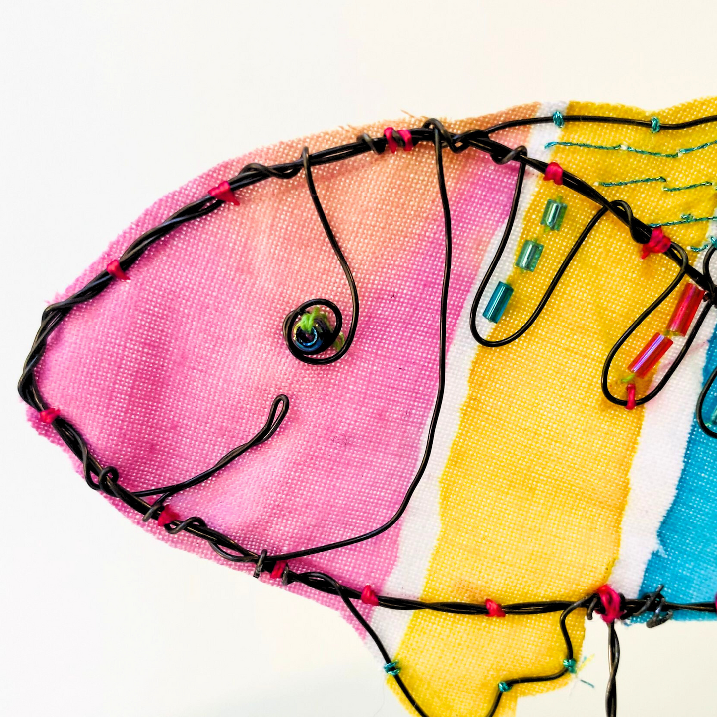 Rainbow Fish Sculpture