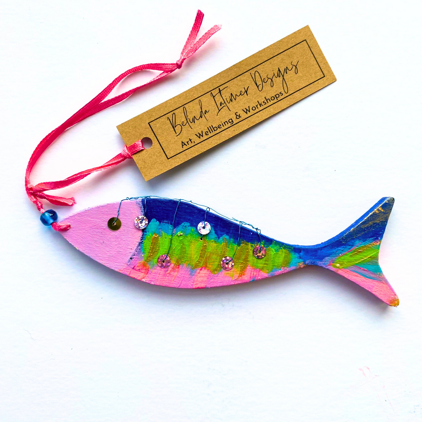 Wooden Fish Decorations - Small.