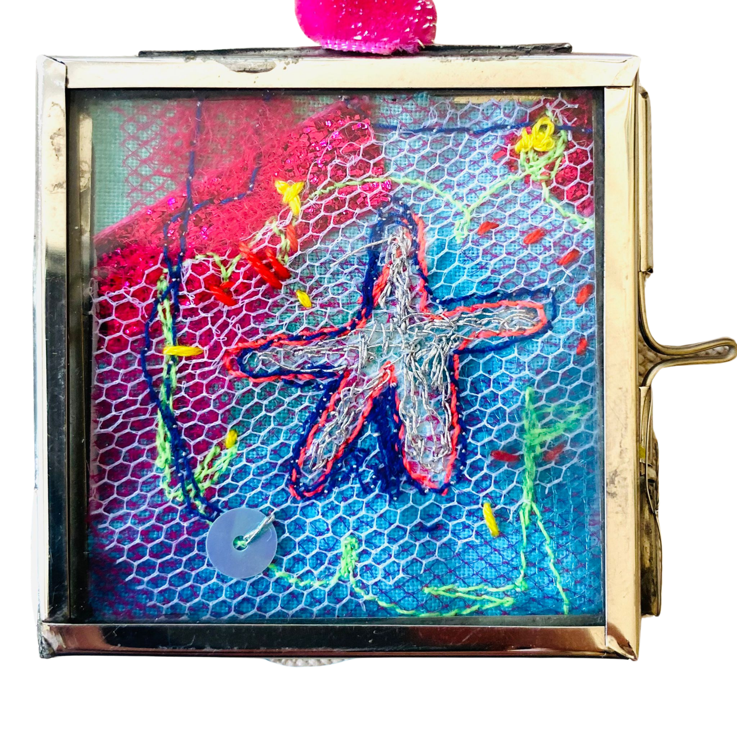Mini Textile Star Frame - 11