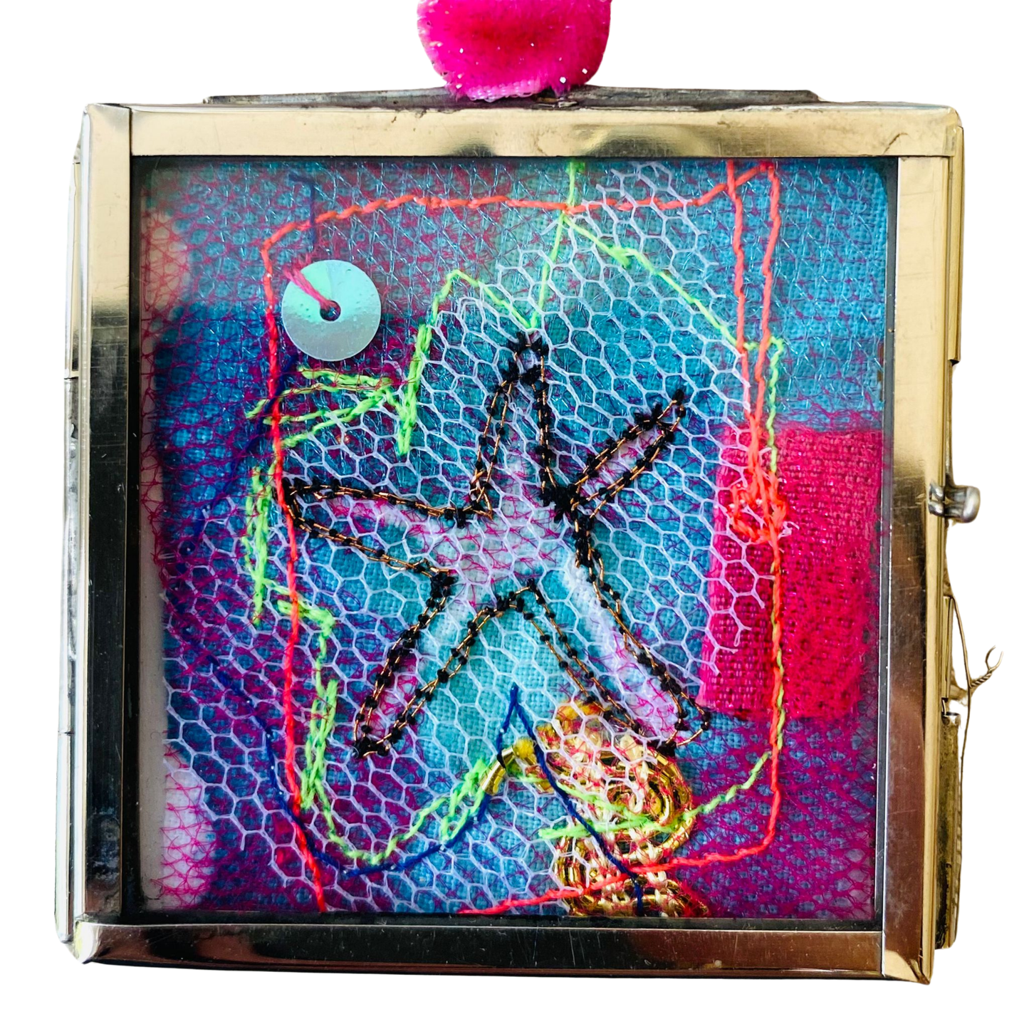 Mini Textile Star Frame - 3