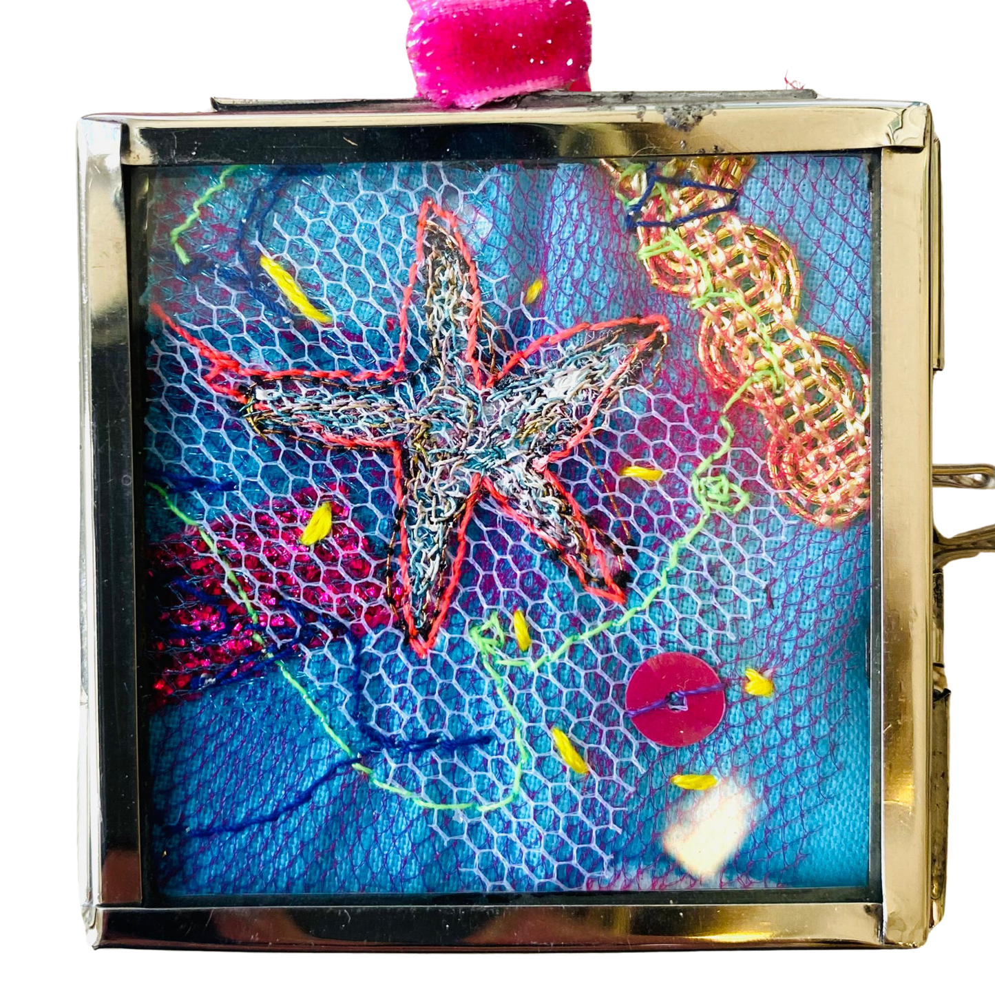 Mini Textile Star Frame - 4