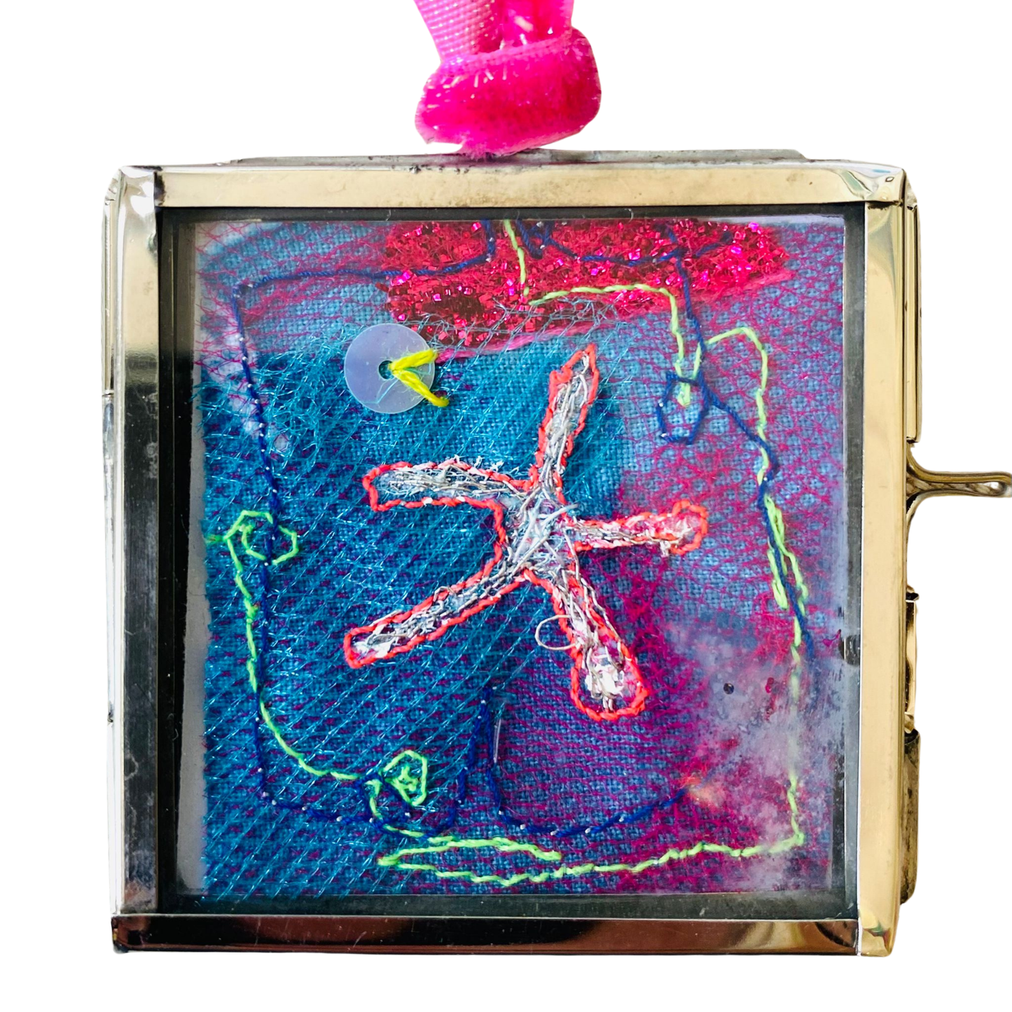 Mini Textile Star Frame - 6
