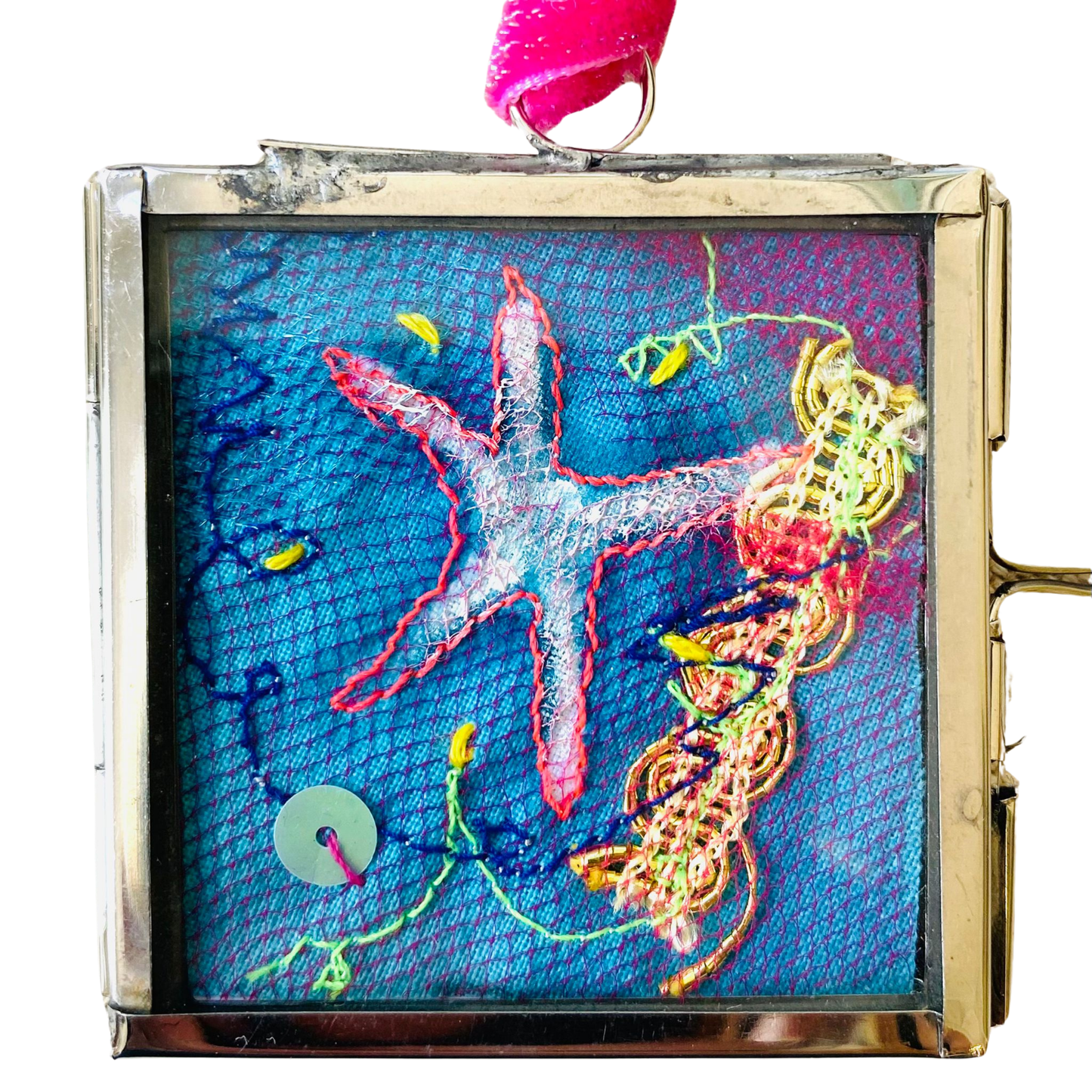 Mini Textile Star Frame - 9