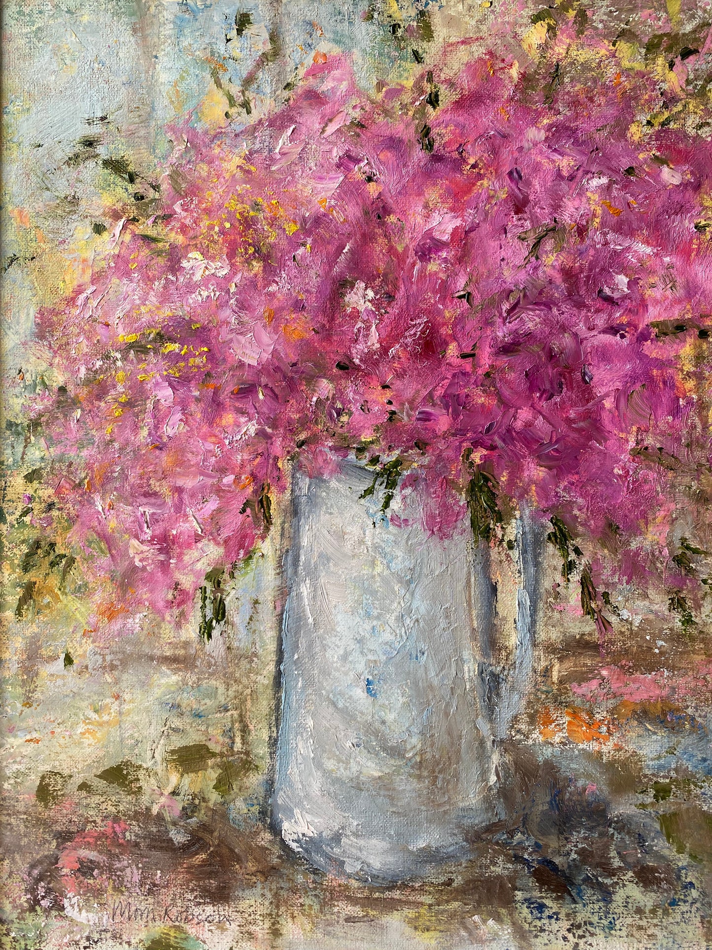 Large Pink Floral