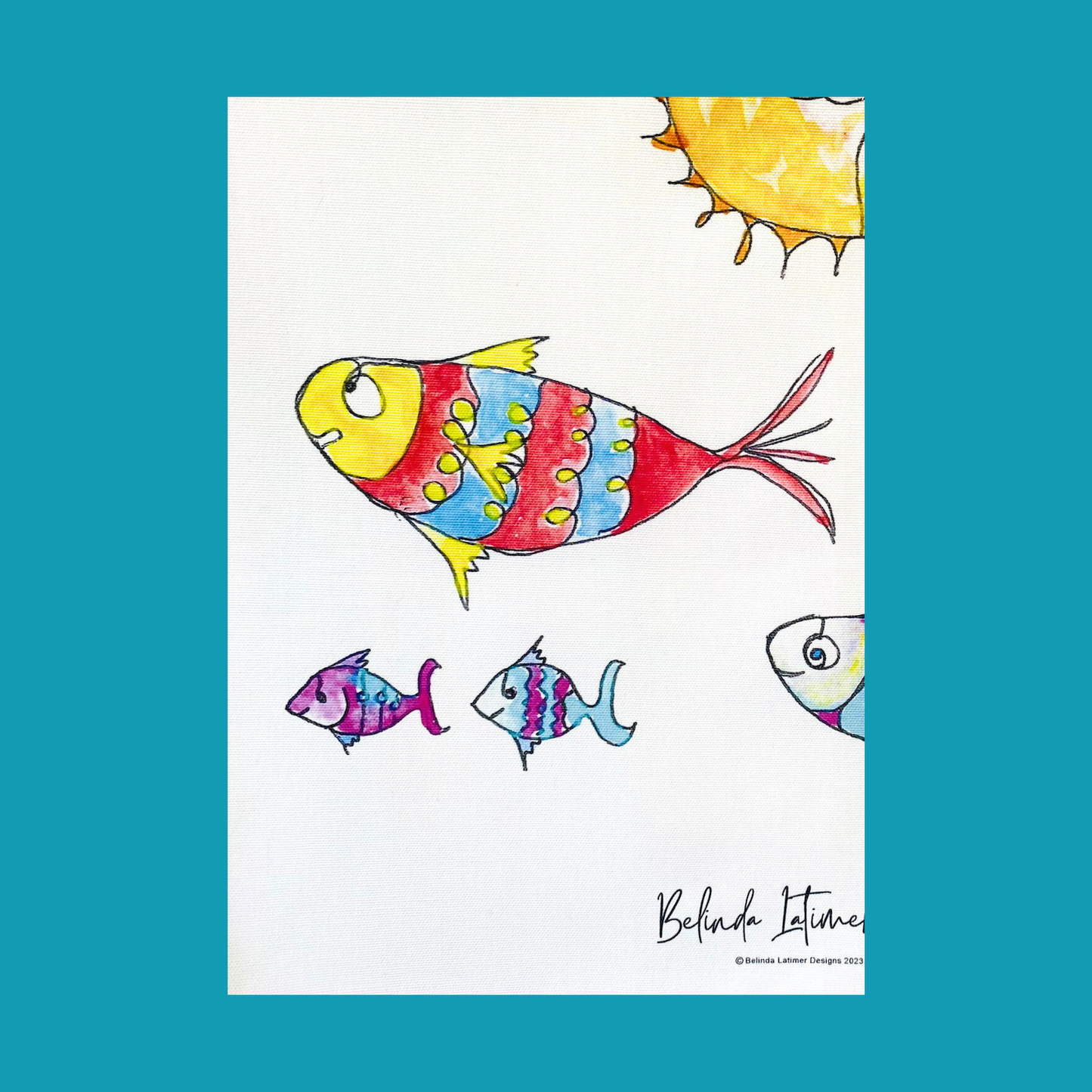 'Oceans 13' Tea Towel