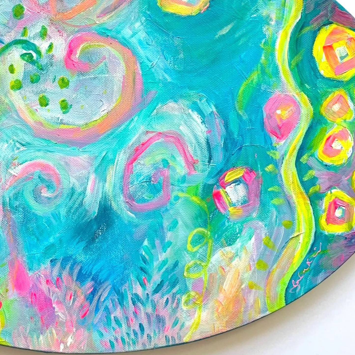 'Through The Oval Porthole' - Original Painting