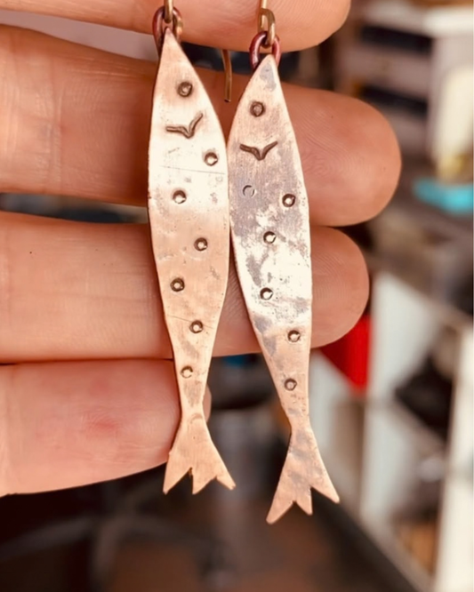 Skinny Fish Earrings
